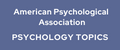 American Psychological Association Topics